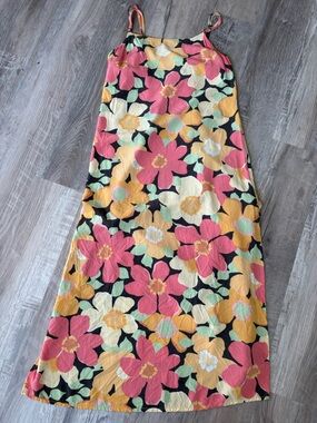 Billabong Floral Maxi Dress Size L